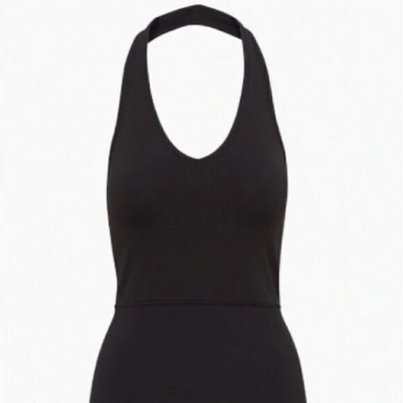 Aritzia Wilfred Free Whistle Dress Black Size Large NWT - Picture 2 of 6